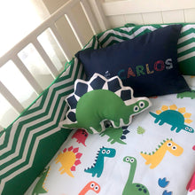 Cargar imagen en el visor de la galería, Juego de cuna con protector de baradal plano