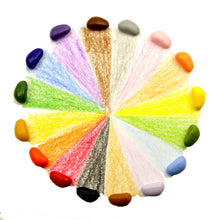 Cargar imagen en el visor de la galería, 16 colores crayon rocks amarillo, verde pasto, rosa mexicano, azul rey 
